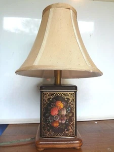Vintage Tin Tea Canister Table Lamp (Free Shipping) - Picture 1 of 12