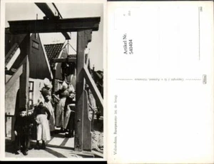 540404,Volkstypen Typen Volendam brug Niederlande Holland Tracht Trachten Volkst - Bild 1 von 1