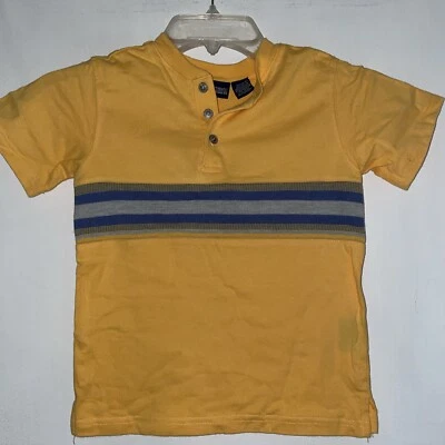 Boys Faded Glory size 5T  T-Shirt Yellow GUC - Image 1 of 4