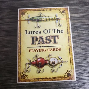 NUEVO Señuelos del Pasado Juegos de Cartas de Regalo Pescador Pescador Antiguo - Imagen 1 de 3