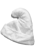 Cappello da Puffo bianco deluxe