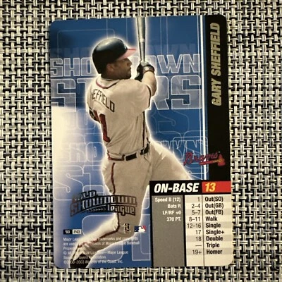 MLB Showdown 2003 Gary Sheffield Showdown League #P43 Promo! Braves RARE! - Image 1 of 2