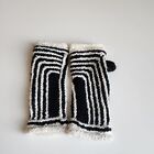 Handmade Knit Fingerless Womans Gloves
