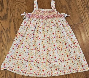 Gymboree Fiesta Del Sol Kleinkind Mädchen Größe 4T Sommerkleid Blumenkleid EUC! - Bild 1 von 5