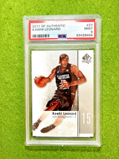 Kawhi Leonard SP ROOKIE CARD GRADED PSA 9 RC 2011 SP Authentic rc  MAKE AN OFFER