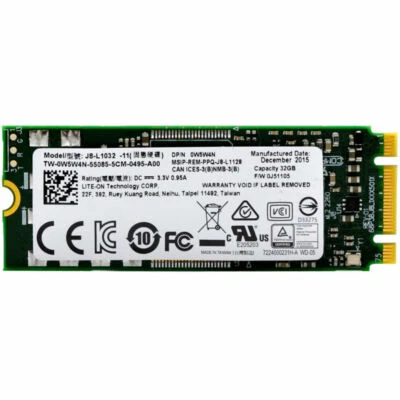 Lite-On 32gb J8-l1032-11 2260 m.2 SSD 60mm B+M Intern Solid State Festplatte - Bild 1 von 4