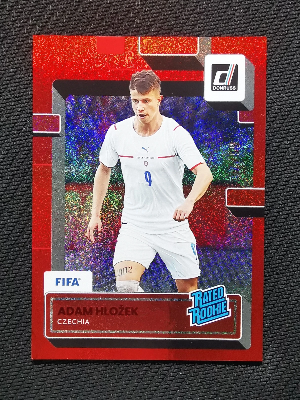 2022-23 Panini Donruss FIFA Rated Rookies Red /99 ADAM HLOZEK RC cz