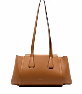 Echte neu mit Etikett $ 850 Wandler Lara Kalbsleder Leder Schultertasche in Hellbraun - Bild 1 von 12