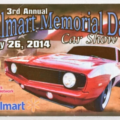 2014 Walmart Memorial Day Car Show Meet Benefiting Children Miracle Network - Image 1 of 3