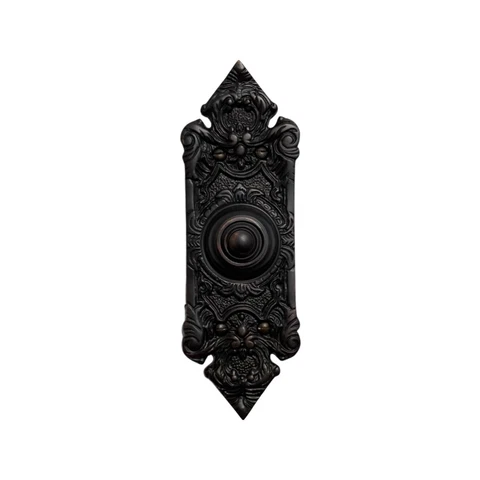 Victorian Replica Doorbell in Bronze 7.5" Cover