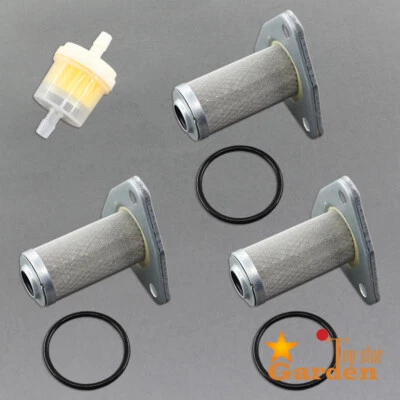 3x Oil Filter & O Ring For EZGO TXT MEDALIST 4 CYCLE 295cc 350 CC GAS GOLF CART - Image 1 of 4