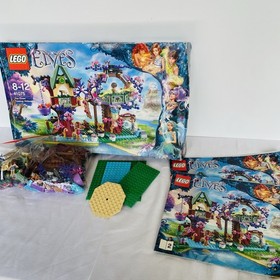 LEGO Elves: The Elves' Treetop HideAway (41075) Box / Instructions 98% Complete