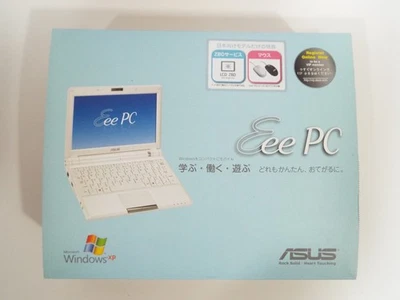 ASUS 8.9" Laptop Netbook Eee PC 900 Windows XP 16GB SSD 1GB RAM WiFi White - image 1 of 4