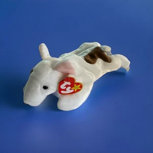 Butch the Bull Terrier Ty Retired Beanie Baby In Plastic Case w Tags - Picture 1 of 11