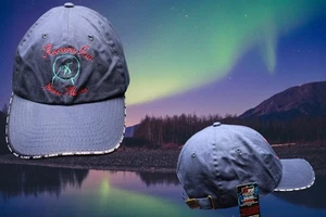 Sombrero Nome Alaska Gato Bordado Aurora Inn Nome Alaska - Imagen 1 de 10