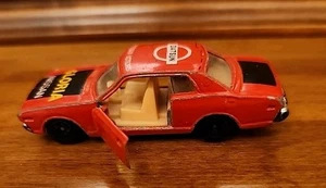 Vintage Yatming Nissan Gloria Datsun 66 Glory Rising Sun Red #1066 Doors Open - Picture 1 of 12