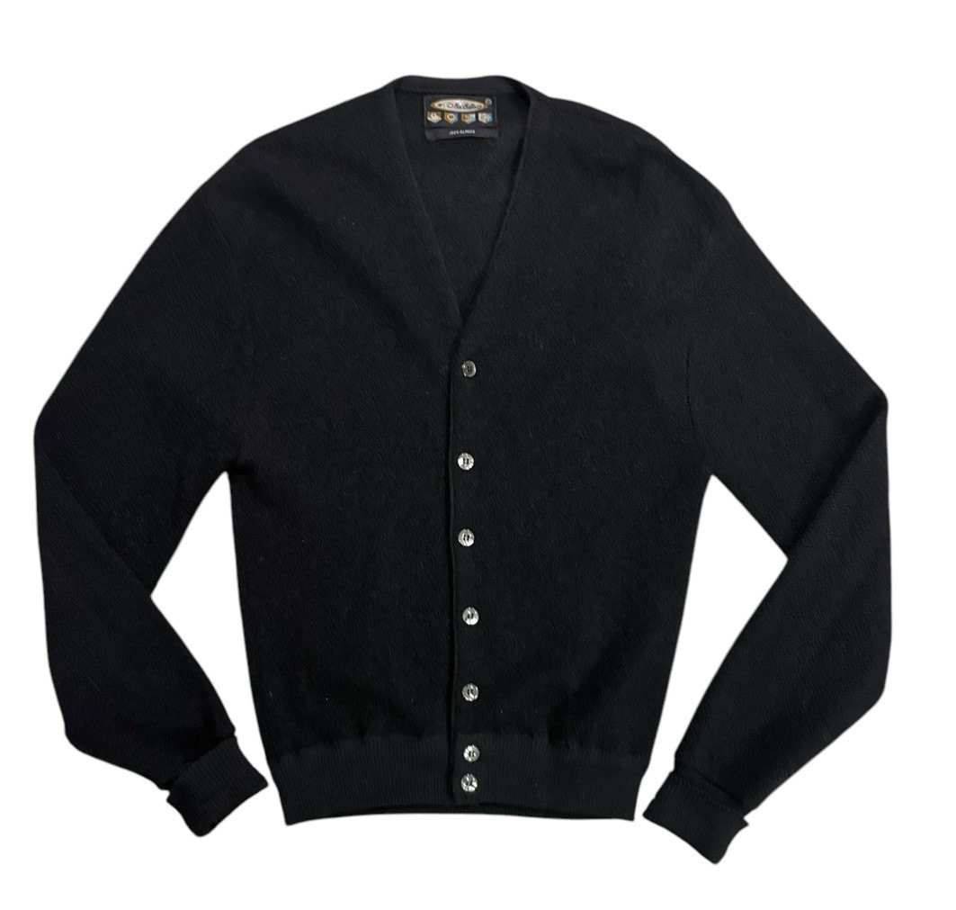 Vintage Alpaca Cardigan In Men's Vintage Sweaters for sale