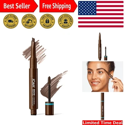 Lápiz y gel ligero para cejas doble - morena para cejas definidas Foto 1 de 4