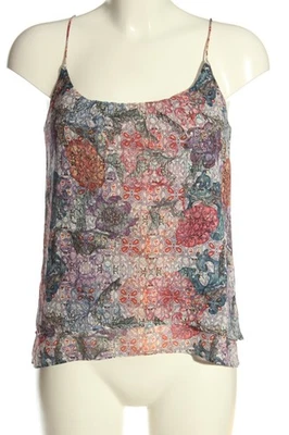 H&M Blouse à enfiler Dames Blouse T EU 32 rouge-violet-brun style décontracté - Photo 1/4