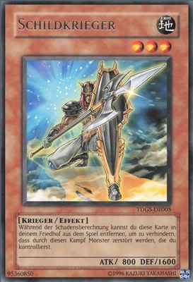 YuGiOh Schildkrieger TDGS-DE005 Rare NM unl. - Bild 1 von 2
