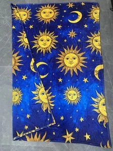 Vintage Style Whimsigoth Sonne und Mond Decke, 90’s Celestial Sun And Moon Decor - Bild 1 von 3
