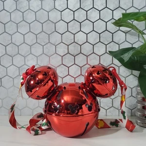 Disney Parks Christmas Mickey Mouse Light Up Red Jingle Bell Sipper Cup - Picture 1 of 23