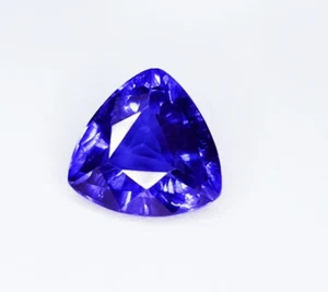 Natural Blue Sapphire 6.67 Ct Loose Gemstone Untreated Certified Trillion Shape - Picture 1 of 9