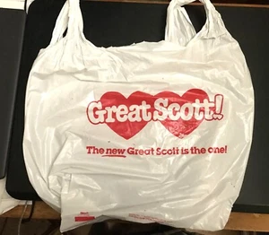 TOLLE SCOTT Vintage Einkaufstasche, 50er - 80er Jahre DETROIT Supermarktkette - Bild 1 von 1