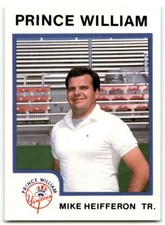 1987 ProCards Mike Heifferon Prince William Yankees #2267