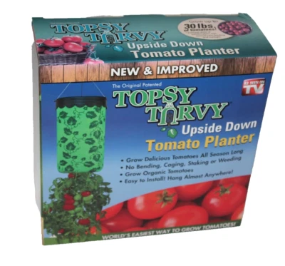 Topsy Turvy Upside Down Tomato Planter As Seen on TV - Изображение 1 из 2
