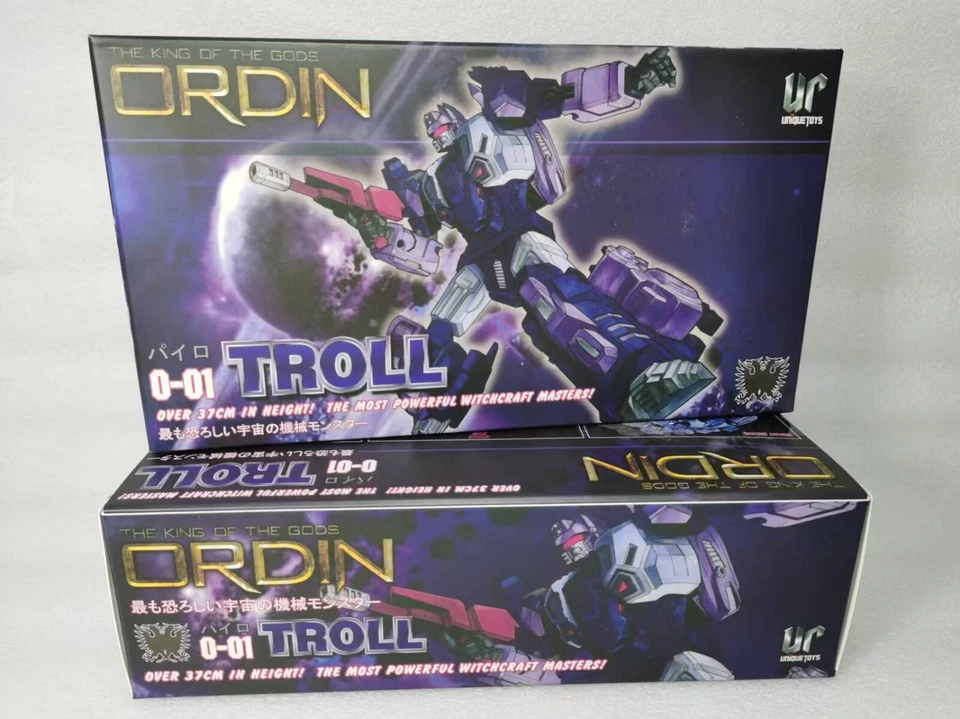 Nueva figura Transformation Toys 3rd Party juguetes únicos UT O-01 en stock Foto 1 de 1