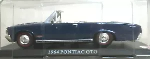 EDICOLA 1:43 AUTO DIE CAST METAL - PONTIAC GTO (1964) BLU - Foto 1 di 3