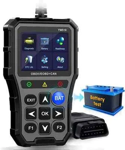 Scanner Diagnostic Tool Check Engine Light Vehicle Code Reader Car Fault Code - Picture 1 of 18