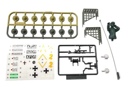 Henglong 1/24 2.4G RC Tank 3809 German Panzer Leopard Infantry Accessory Parts - Image 1 of 4