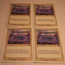 4x Playset MTG Magic the Gathering Complete Set of 4 x4 Cards Sixth Edition 6th