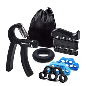 "Hand Grip Strengthener Set Fingers, Wrist, Forearm 10 to 40 kgs Adjustable - Picture 1 of 9