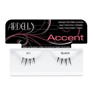Ardell Accents False Eyelashes #311 Black (10 Pack) - Picture 1 of 2