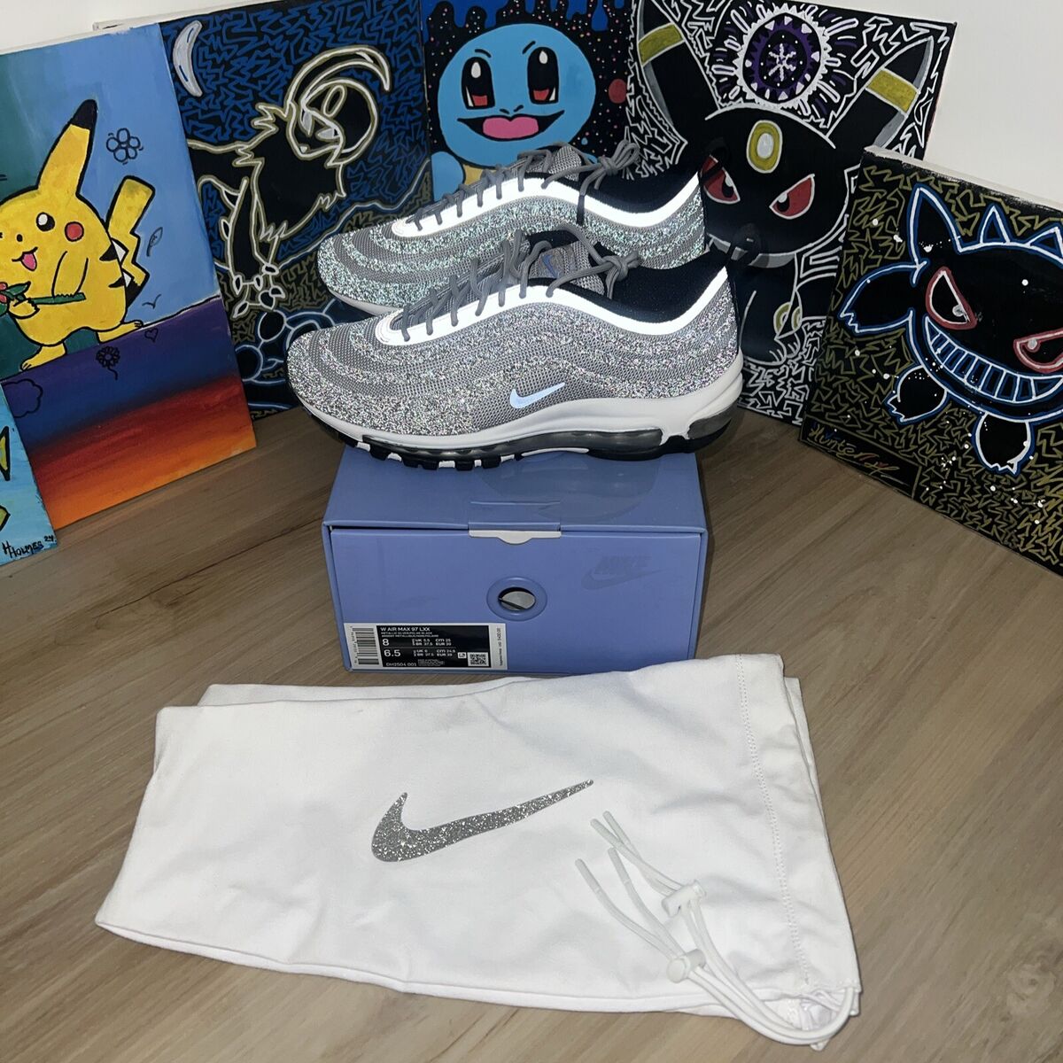 Nike Swarovski x Air Max 97 Polar Blue W | eBay Nike Swarovski x Air Max 97 Polar Blue W | eBay
