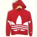 Adidas sold out youth big trefoil hoodie hooded sweatshirt boys/girls M