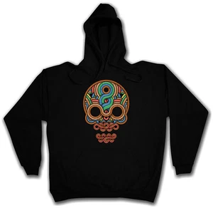 INCA SKULL KAPUZEN SWEATSHIRT HOODIE Inka Mayas Indianer Indianer Stämme - Bild 1 von 2