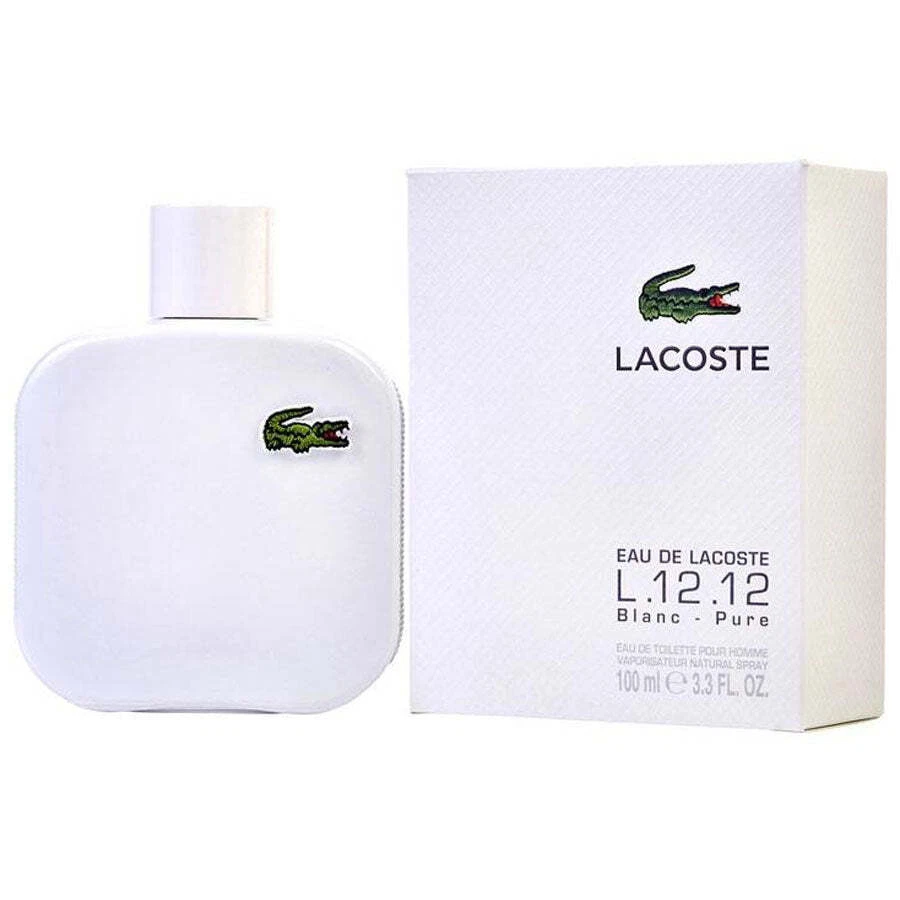 New Lacoste Eau De Lacoste L.12.12 Blanc Eau De Toilette 100ml* Perfume - image 1 of 1