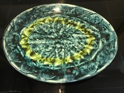 Vintage Studio Pottery Portmadoc Pottery Wales Large Serving Platter / Charger. - Image 1 of 4