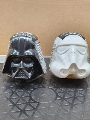 Cascos Star Wars Darth Vader Stormtrooper con caramelo interior nuevos Foto 1 de 4