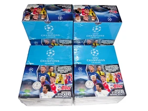 Exhibición Topps UEFA Champions League 2016 2017 - 200 paquetes precintados - 1000 pegatinas - Imagen 1 de 3