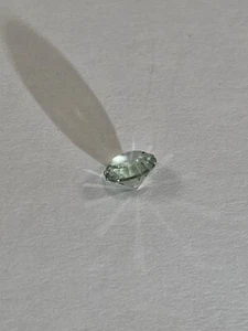 Montana Sapphire Green With Hints Of Blue, 1.50 ct - 6.5 mm, Round Cut - Picture 1 of 10