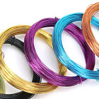 10 Rolls Colored Aluminum Wire Flexible Bicycle Weaving Shape DIY 0.8mm SG5