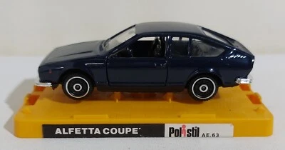 52120 POLISTIL 1/43 AE. 63 - Alfa Romeo Alfetta Coupè - Blu - Immagine 1 di 4