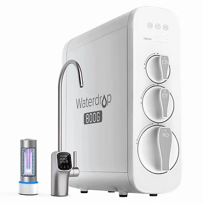 Waterdrop G3P800 Umkehrosmose-Wasserfiltersystem,TDS-Reduktion, tanklos - Bild 1 von 4