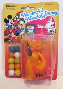 SUPERIOR WONDERFUL WORLD OF DISNEY PLUTO POCKET PACK GUMBALL DISPENSER - Picture 1 of 3