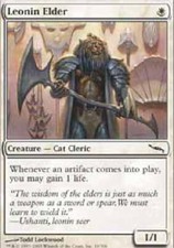 LEONIN ELDER X4 4 4X Mirrodin MTG Magic the Gathering Cards DJMagic